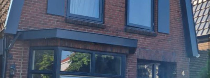Afgewerkt buitenschilderwerk uit de projectgalerij van Klement
